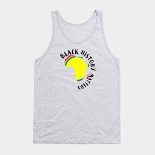 Black History Matters Tank Top